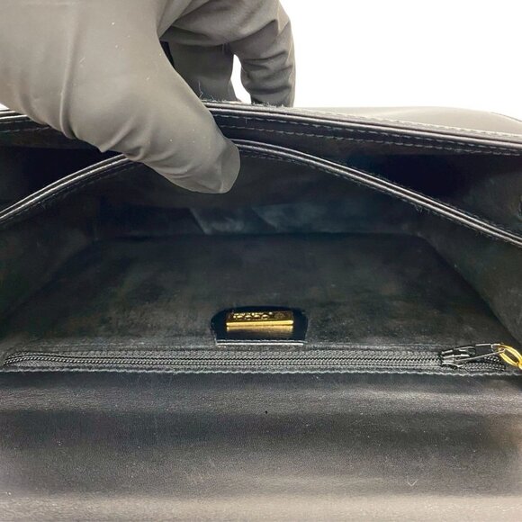 GUCCI Black Leather Tote Bag - Picture 10 of 10